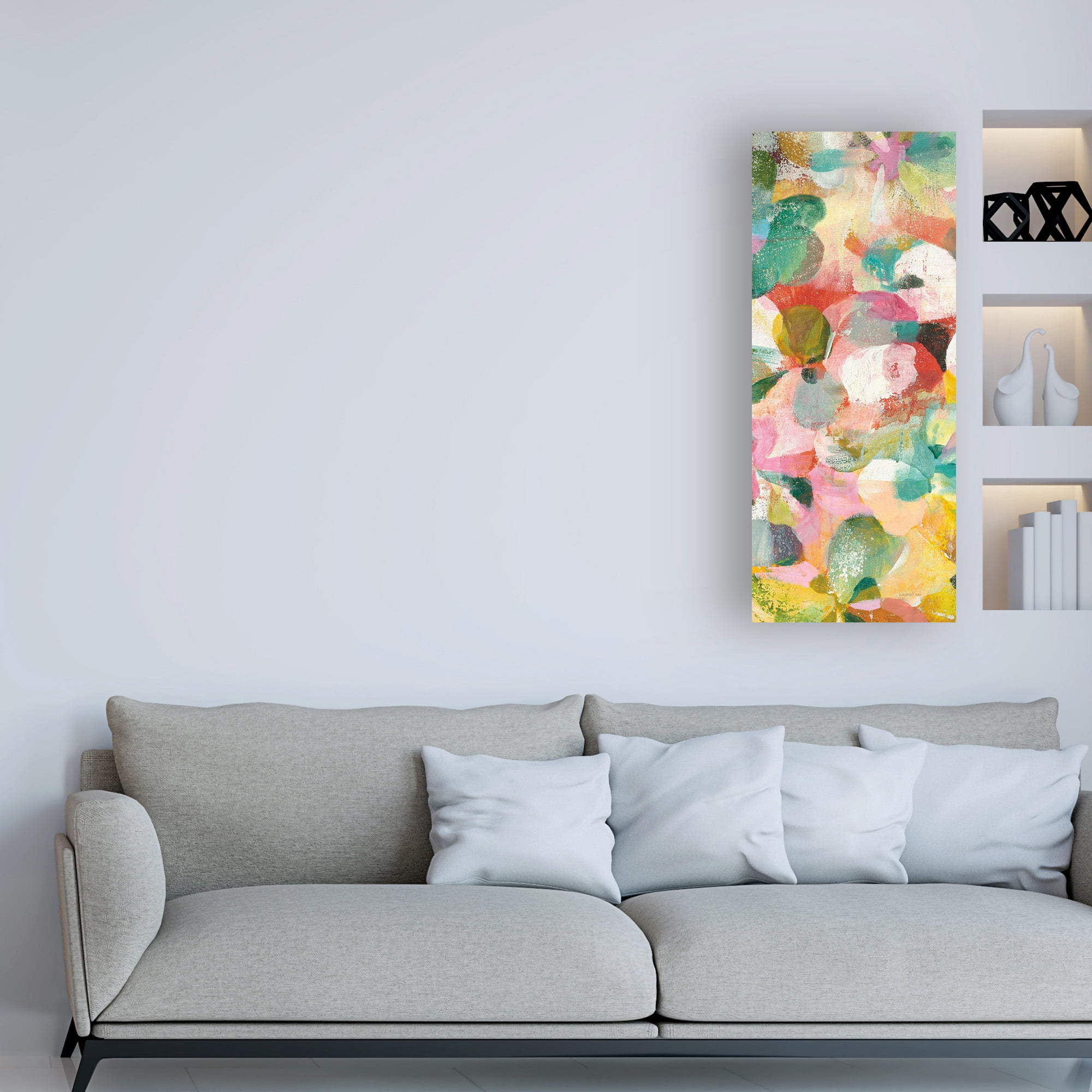 Trademark Fine Art 'Happy Garden II Crop' Canvas Art by Danhui Nai