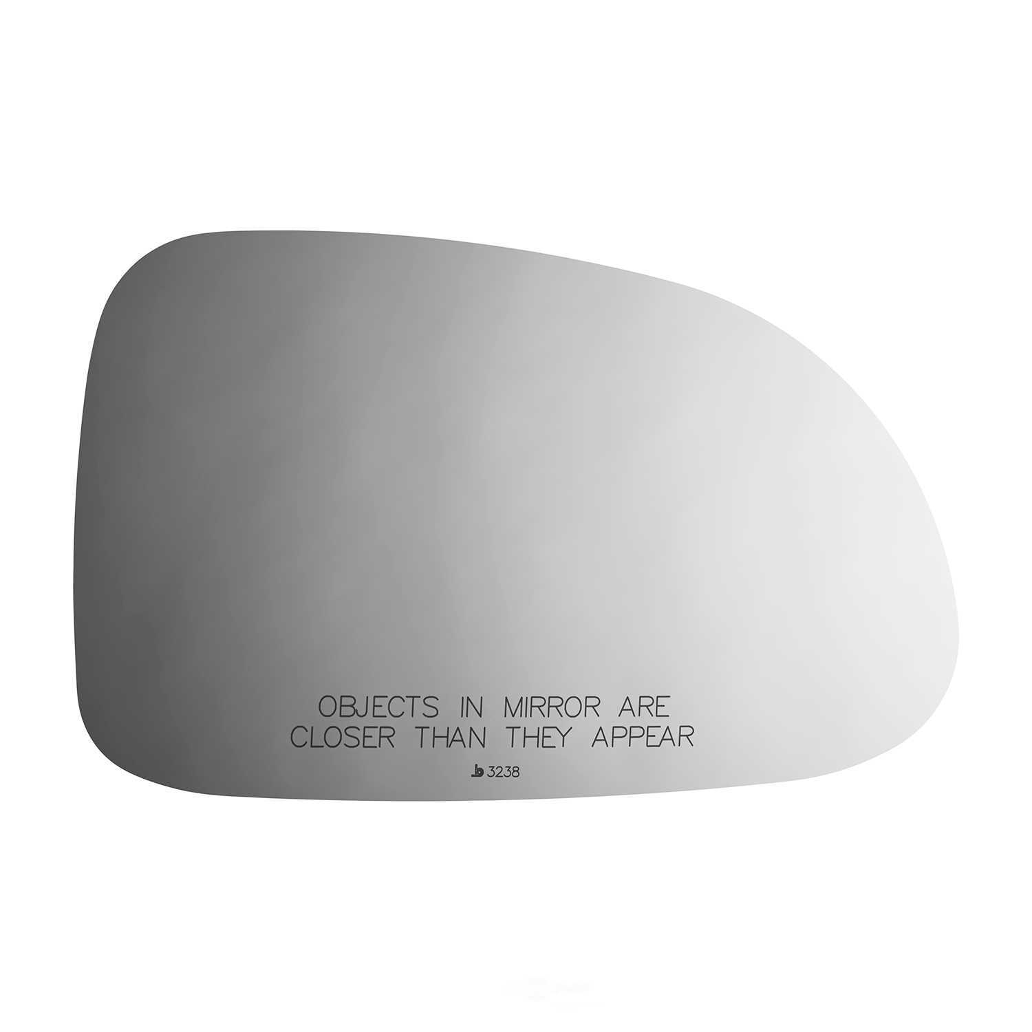 Burco 3238 Passenger Side Convex Replacement Mirror Glass for Dodge Dakota