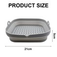thumbnail image 2 of Doublure en Silicone pour Friteuse à Air Chaud Carrée - Panier en Silicone Réutilisable pour Friteuse à Air - Facile à Nettoyer, 2 of 5