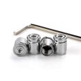 thumbnail image 1 of 1 Set Anti-theft Metal Tire Valve Caps for Car Motorcycle Bike Safety Auto Valve Stem Covers with Allen Wrench Car-Styling Parts-Motor Vehicle Wheel P, 1 of 5