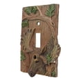 thumbnail image 6 of Rustic Western Stag Elk Moose By Pine Single Toggle Switch Plate Cover Set of 2, 6 of 7