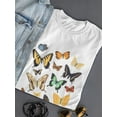 thumbnail image 3 of Collected Flutter Iii T-Shirt Women -Victoria Barnes Designs, Female x-Large, 3 of 4