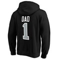 thumbnail image 3 of Men's Black Los Angeles Kings #1 Dad Pullover Hoodie, 3 of 3