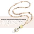 thumbnail image 5 of for Keys Retractable Lanyards for Id Badges Holder Wooden beads, 5 of 5