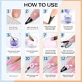 thumbnail image 4 of Morovan 12 Colors Acrylic Powder Set Pure Glitter Professional Polymer Powder, 4 of 7