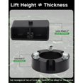 thumbnail image 4 of Kit elevador Glorider Tacoma 3 delanteros+2 traseros 2005-2023 2WD/4WD, 4 of 7