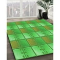 thumbnail image 2 of Ahgly Company Indoor Rectangle Patterned Dark Lime Green Area Rugs, 2' x 3', 2 of 6