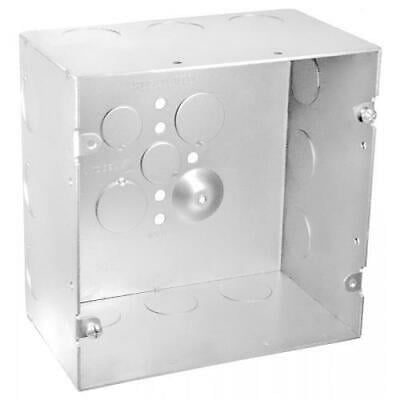 4" Square Junction Box 3-1/2" Deep Set of 2 