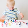 thumbnail image 6 of Gymnture 10x Unfinished Wooden Peg Dolls Christmas Figures DIY Painting Crafts, 6 of 10