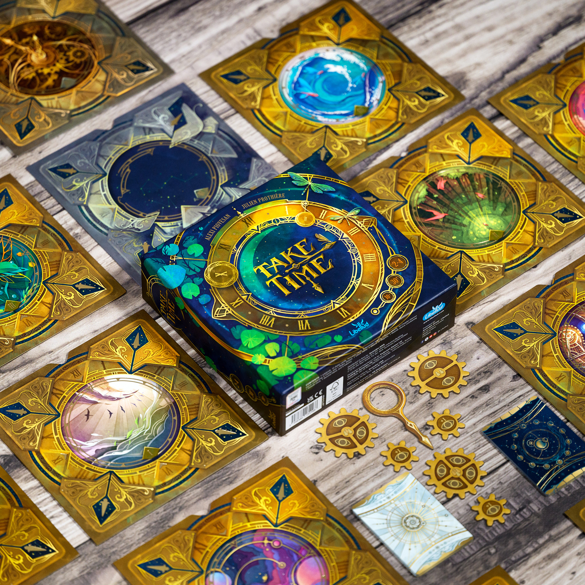 Take Time Cooperative Family Card Game for Ages 10+, from Asmodee