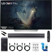 LG 65" C7 OLED 4K HDR Smart TV - OLED65C7P w/LG SJ8 Sound Bar Bundle
