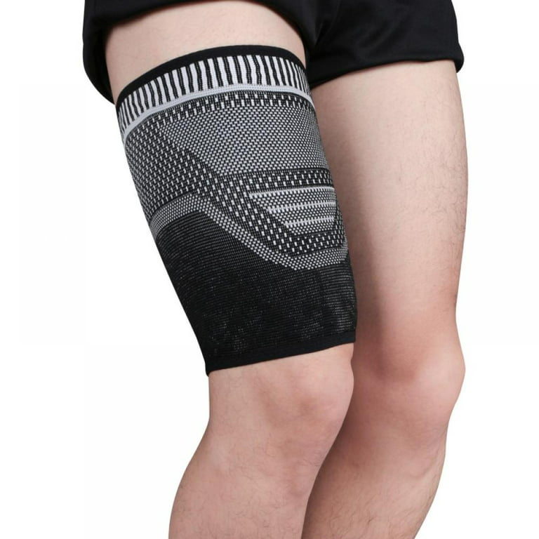Thigh Compression Sleeves,Quad and Hamstring Support – Upper Leg Sleeves  for Men and Women 