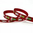 thumbnail image 1 of Cintas de grogrén estampadas para envolver regalos, lazos para el pelo, decoración de boda, bricolaje, 5 yardas, 10mm, 1 of 4