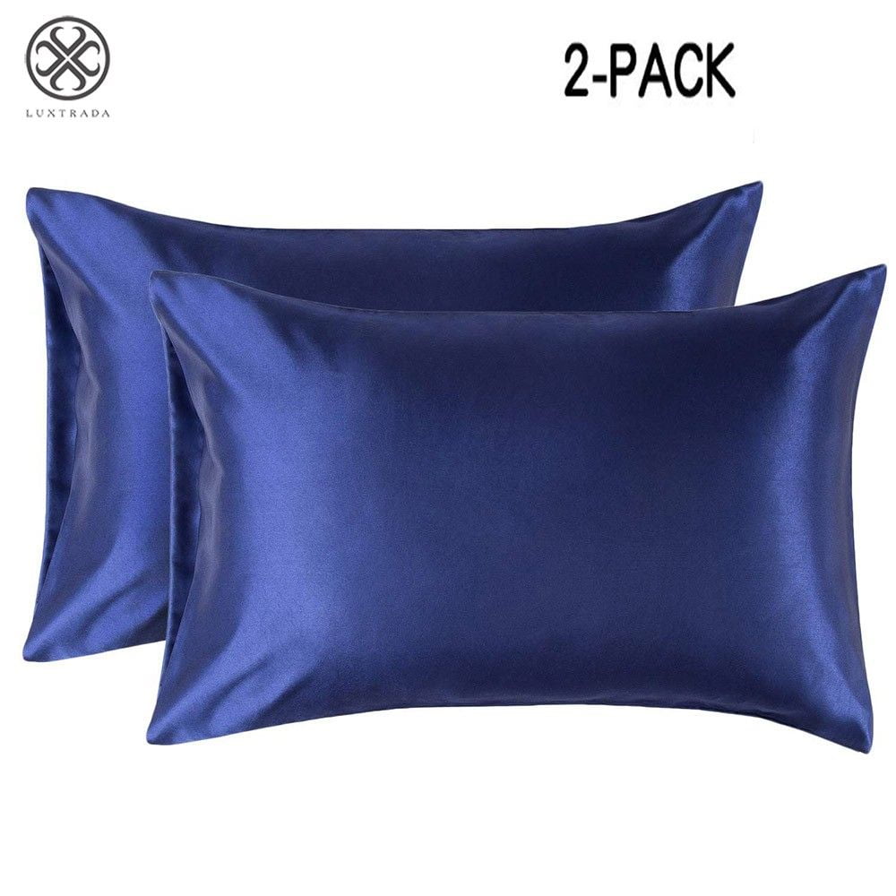Luxtrada Set of 2 Solid Color Pillowcases Pillow Cover for Home Bedroom