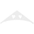 thumbnail image 2 of Ekena Millwork 36"W x 13 1/2"H x 1"P (9/12) Pitch Winston Architectural Grade PVC Gable Pediment, 2 of 5