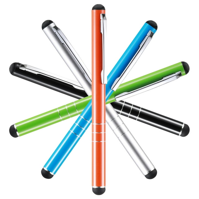Bolígrafos Táctiles Duraderos Cateissary para Pantalla Táctil 5 Colores 5 Piezas