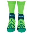 thumbnail image 2 of Teenage Mutant Ninja Turtles Leo and Mikey Crew Socks 2-Pack, 2 of 9