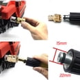 thumbnail image 3 of Yimiti Car Washer Inlet Pipe Connector Adapter Set Car M22*1.5 4/6 Dispenser Pacifier,B, 3 of 8