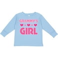 thumbnail image 3 of Inktastic Grammy's Girl Granddaughter Girls Long Sleeve Toddler T-Shirt, 3 of 5