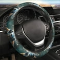 thumbnail image 5 of Rateoe Realistic Cute Sea Turtle Pattern Elastic Stretch Steering Wheel Cover, Universal 15 inch, Microfiber Breathable , Anti-Slip, Odorless, Easy Carry, 5 of 6