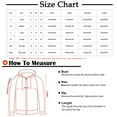 thumbnail image 2 of Men's Windbreaker Jacket Unisex Long Sleeves Hooded Patchwork Zipper Outdoor Workwear Trench Coat Black L Windbreakers for Men, 2 of 7