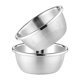thumbnail image 3 of Microporous Colander Kitchen Soup Bowl Salad Bowl Thick Metal Bowl Colander, 3 of 5