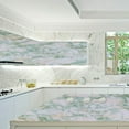 thumbnail image 2 of Marble Contact Paper Marble Wallpaper Glossy Peel and Stick Marble Countertops Contact Paper, for Kitchen Cabinets Bathroom Walls (Green Marble, 23.6*39.3inch), 2 of 8