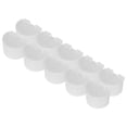 thumbnail image 2 of Tazas De Plástico Para Platos De Alimentación De Pájaros Tazas Para Jaulas De Pájaros Diseño De Semicírculo Seguro Resistente Al Agua Para Palomas Loros Cacatúas ANGGREK Otros, 2 of 8