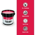thumbnail image 4 of Ecotex Tex Red HV High Viscosity Textile Screen Printing Emulsion Quart - 32 oz., 4 of 6