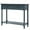 Navy, variant on 35" Console Table with Drawers,Wood Entryway Table Hallway Table with Open Storage for Living Room,Entryway, Hallway,Espresso