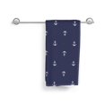 thumbnail image 6 of Wukai Anchor Heart Blue Lightweight, Quick-Drying Microfiber Towels - Soft and Absorbent for Fitness, Sports, Yoga, Travel, Gym - 2 Pack, Dark Grey, 6 of 8