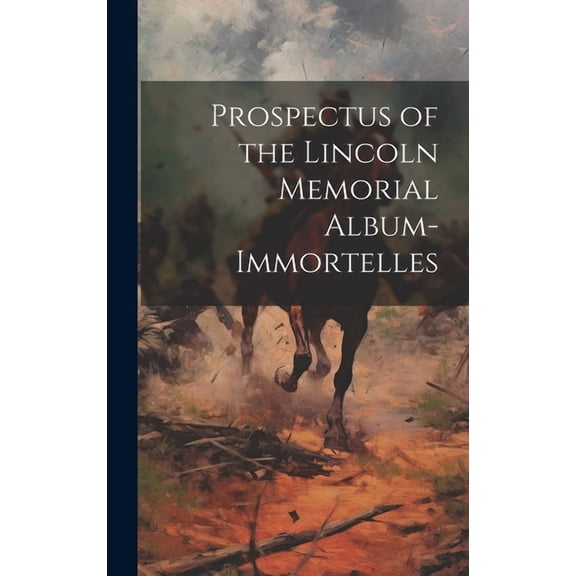 Prospectus of the Lincoln Memorial Album-immortelles (Hardcover)