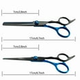 thumbnail image 2 of wingsbro Hair Styling Tools Kit, Professional Barber Scissors 6.7 Inches, Flat & Thinning Hair Cutting Scissors Set, 2 of 6