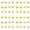 Yellow, variant on 12-72Pc Prom Graduation Cupcake Toppers 2026, Black Gold Glitter Graduation Decorations for Cupcakes, Cakes & Party Desserts