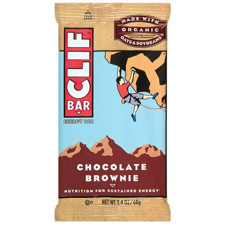 Clif Bar, 9 Grams of Protein, Chocolate Brownie, 2.4 Oz, 1 Ct