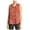 Orange - brghtorang, variant on Le Gali Womens Ruffle Tie-Neck Button Down Blouse, Orange, X-Large