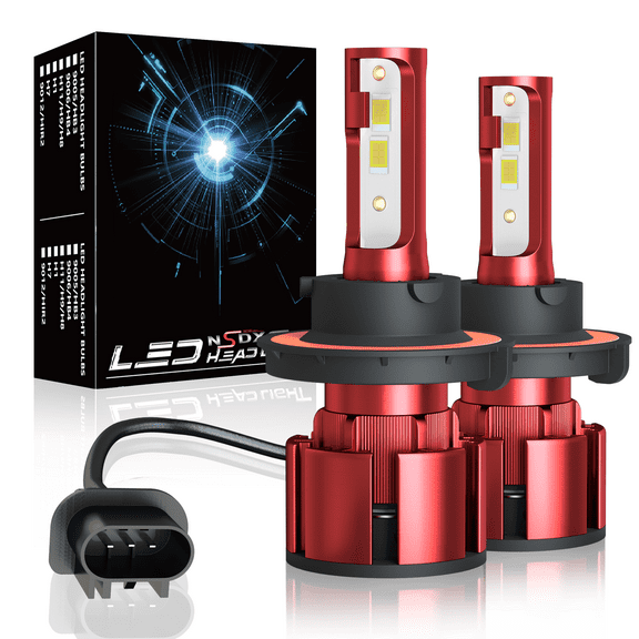 NSDXCT  For Hummer H3  2006-2010  2X H13/9008 High/Low LED Headlight  Beam Bulbs