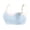 Blue, variant on Nursing Bras for Women Solid Color No Underwire Push Up Seamless Front Open Breathable Adjustable Straps Maternity Wear