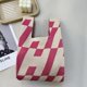 thumbnail image 1 of Bolso de punto, bolso de punto para mujer, bolso de muñeca, bolso de hombro, bolso cuadrado pequeño, bolso de mano, 1 of 6