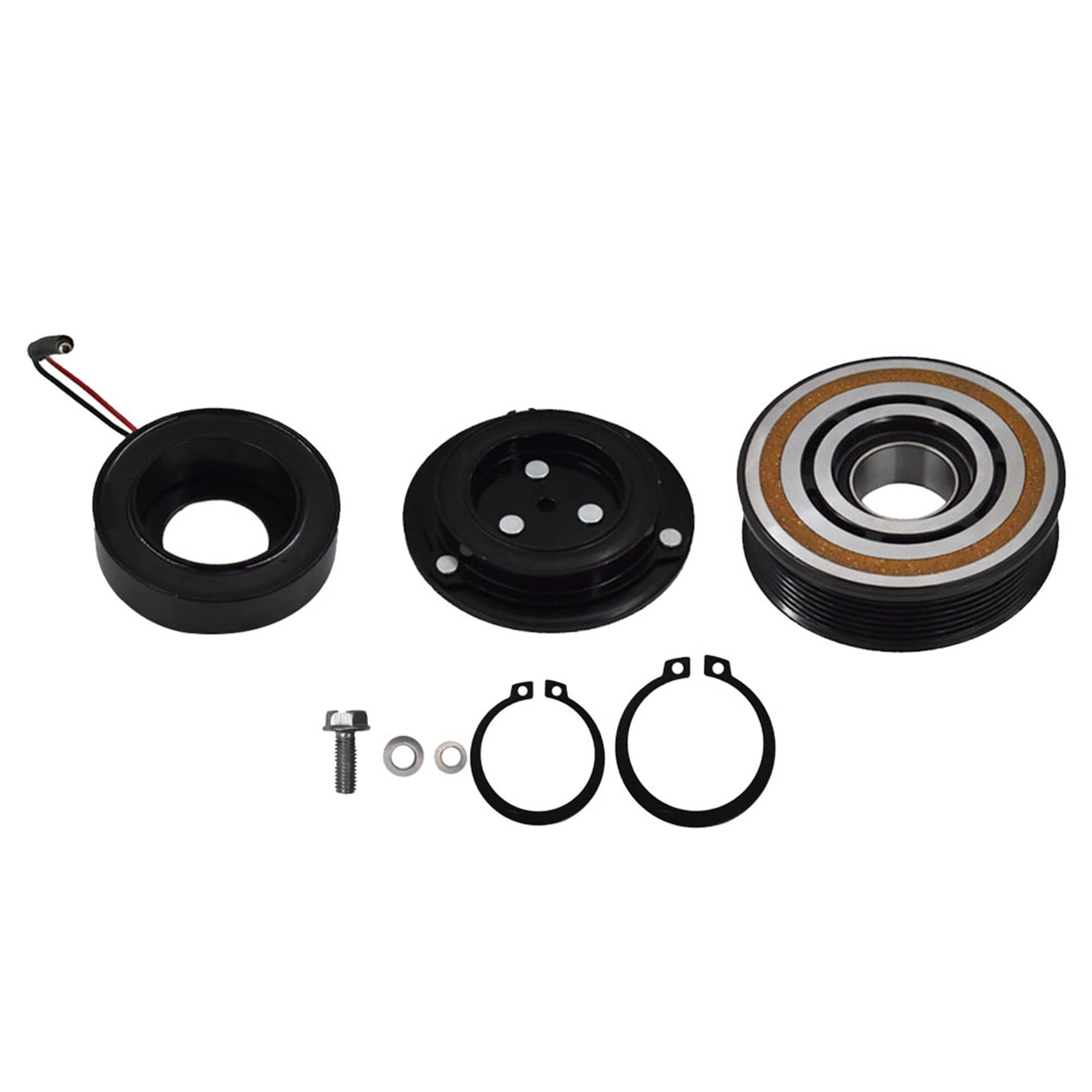 LABLT A/C Compressor Clutch Assembly Kit for Toyota 2.7L 4.0L 3