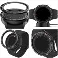 thumbnail image 2 of Shisuyan Lunette de Montre Intelligente en Acier Inoxydable Bague d'Insertion Compatible pour Galaxy Watch5 Pro, 2 of 7