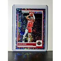 Jalen Green 2023-24 Panini Premium Stock NBA Hoops #5 Disco Prizm Card Rockets