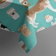 thumbnail image 5 of Husky and Coffee Square Tablecloth,Waterproof Square Table Cover,Wipeable Spillproof Washable Table Cover for Home Kitchen Party Decor 42"X42"(107x107cm), 5 of 6