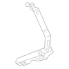Genuine OE Porsche Hood Hinge - 996-511-152-01