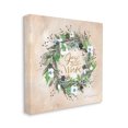 thumbnail image 3 of Stupell Joy To The World Holiday Floral Wreath Holiday Painting Gallery Wrapped Canvas Print Wall Art, 3 of 7
