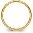 thumbnail image 2 of Avariah Diamonds Solid 14k Yellow Gold 2.7mm Half Round with Edge Wedding Band Size 6 - Ring Size 6.0, 2 of 7