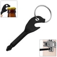 thumbnail image 1 of 1 Pce Tournevis Multifonction Noir en Forme de Clé pour Phillips Ouvre-Bouteille Porte-Clés Outil de Réparation Outils à Main, 1 of 5