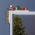 thumbnail image 5 of TOPRenddon Wooden Christmas Door Corner Decor, Creative Christmas Decorations,Wooden Corner Door Frame Decoration,Cartoon Painting, 5 of 5