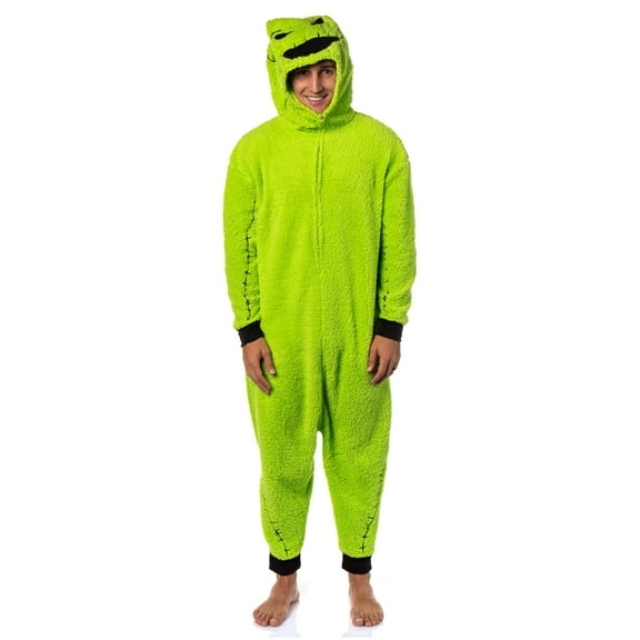 The Nightmare Before Christmas Oogie Boogie Costume Sherpa One Piece Pajama Union Suit
