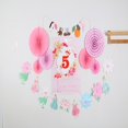 thumbnail image 3 of 1 A 8 Cumpleaños Papel De Cartel Fan Flower Flamingo Banner Kids Party Decoraciones 5 perfecl ventilador de papel conjunto de decoración de fiesta, 3 of 6